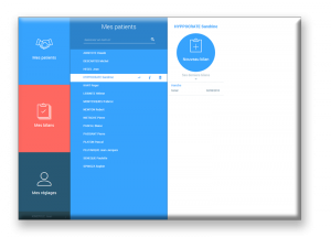 bdkapp appli application kiné bilan bdk